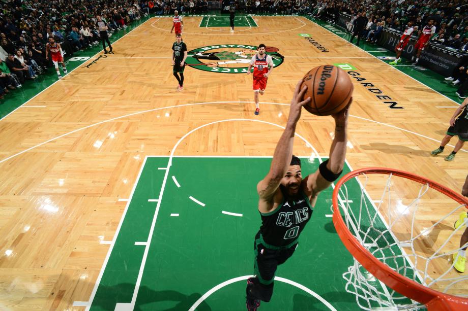 2026 世界杯举办地-塔图姆20+14+7奎塔24+10 凯尔特人主场轻取奇才